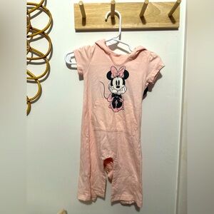 Disney Baby Pink Hooded Outfit